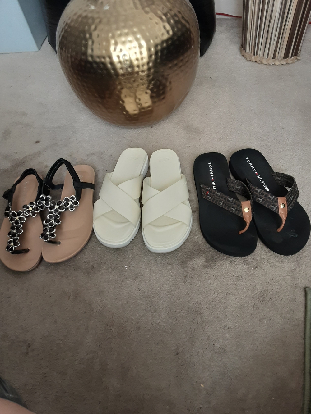Bundle 3 Pairs Of Sandals